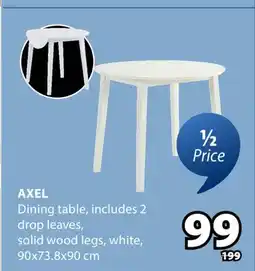 JYSK AXEL Dining table offer