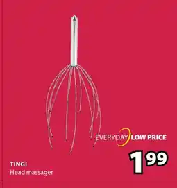 JYSK TINGI Head massager offer