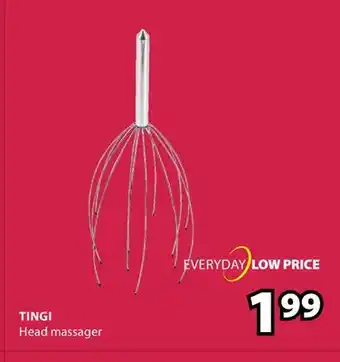 JYSK TINGI Head massager offer
