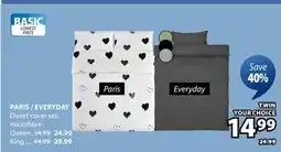 JYSK PARIS / EVERYDAY Duvet cover set offer
