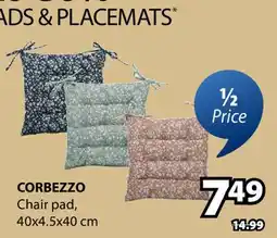 JYSK CORBEZZO Chair pad offer