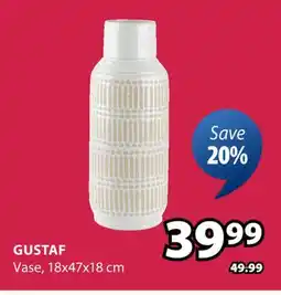 JYSK GUSTAF Vase offer