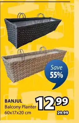 JYSK BANJUL Balcony Planter offer