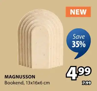JYSK MAGNUSSON Bookend offer