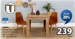 JYSK VEDDE Dining table offer