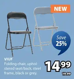 JYSK VIUF Folding chair offer