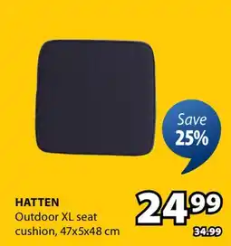 JYSK HATTEN Outdoor XL seat cushion offer
