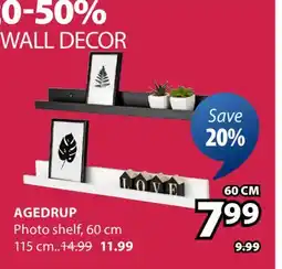 JYSK Agedrup Photo shelf offer