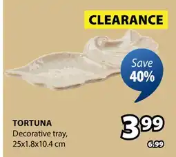 JYSK TORTUNA Decorative tray offer