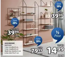JYSK HEJLSMINDE Wall shelf offer