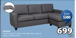 JYSK NAMSEN Sectional sofa offer