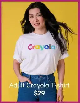 Joe Fresh Adult Crayola T-shirt offer