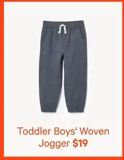 Joe Fresh Toddler Boys' WovenJogger offer