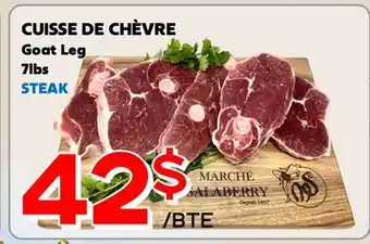 Marche Salaberry CUISSE DE CHÈVRE offer