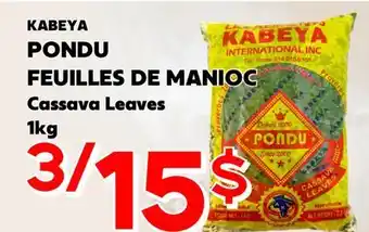 Marche Salaberry KABEYA PONDU FEUILLES DE MANIOC offer