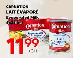 Marche Salaberry CARNATION LAIT ÉVAPORÉ offer