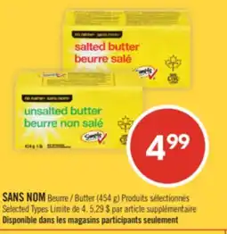 Pharmaprix NO NAME Butter (454 g) offer