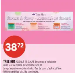 Pharmaprix TREE HUT Back To School Scrubs Kit offer