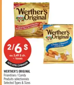 Pharmaprix WERTHER'S ORIGINAL Candy offer