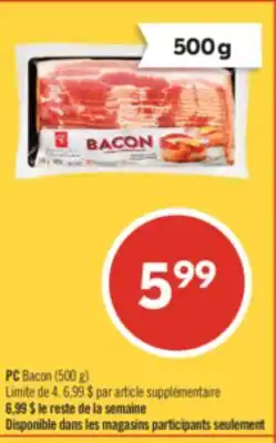 Pharmaprix PC Bacon offer