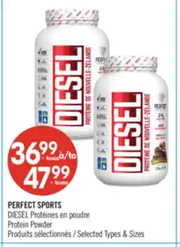 Pharmaprix PERFECT SPORTS Diesel Protein Powder offer
