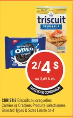 Pharmaprix CHRISTIE Cookies or Crackers offer
