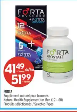 Pharmaprix FORTA Natural Health Supplement for Men offer