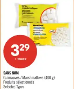 Pharmaprix NO NAME Marshmallows offer