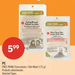 Pharmaprix PC FREE FROM Charcuteries / Deli Meat offer