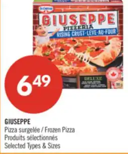 Pharmaprix GIUSEPPE Frozen Pizza offer