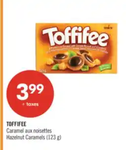 Pharmaprix TOFFIFEE Hazelnut Caramels offer