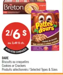 Pharmaprix DARE Cookies or Crackers offer