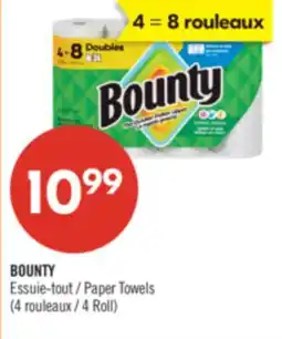 Pharmaprix BOUNTY Paper Towels offer