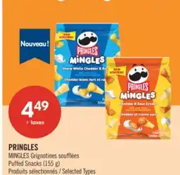 Pharmaprix PRINGLES Puffed Snacks offer