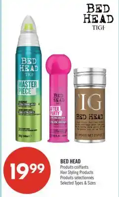 Pharmaprix BED HEAD Hair Styling Products offer