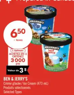 Pharmaprix BEN & JERRY'S Ice Cream (473 mL) offer