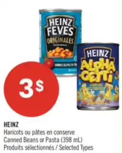 Pharmaprix HEINZ Canned Beans or Pasta (398 mL) offer