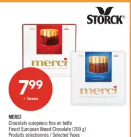 Pharmaprix MERCI Finest European Boxed Chocolate offer