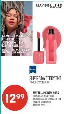 Pharmaprix MAYBELLINE NEW YORK Lip Tint offer