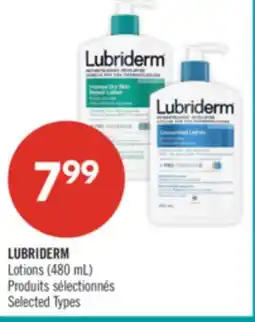 Pharmaprix LUBRIDERM Lotions (480 mL) offer