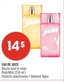 Pharmaprix EAU DE JUICE Body Mist offer