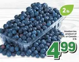 Shop Easy Foods Blueberries offer