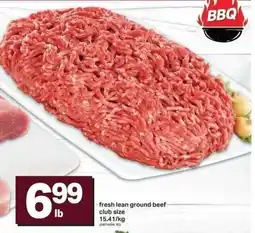 Shop Easy Foods Fresh lean ground beef club size offer