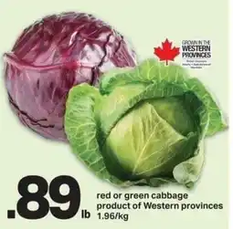 Shop Easy Foods Red or green cabbage offer