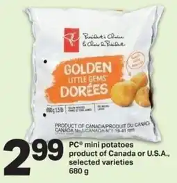 Shop Easy Foods PC mini potatoes offer