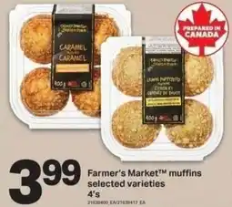 Shop Easy Foods Farmer's Market muffins offer