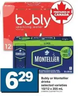 Shop Easy Foods Bubly or montellier drinks offer