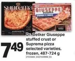 Shop Easy Foods Dr. Oetker giuseppe stuffed crust or suprema pizza offer