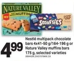 Shop Easy Foods Nestlé multipack chocolate bars or nature valley muffins bars offer