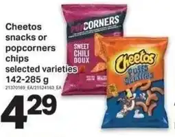 Shop Easy Foods Cheetos snacks or popcorners chips offer